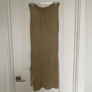 knit skirt boho chic